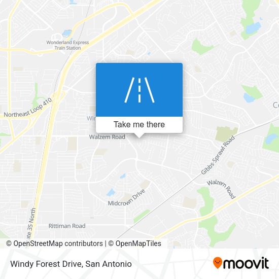 Mapa de Windy Forest Drive
