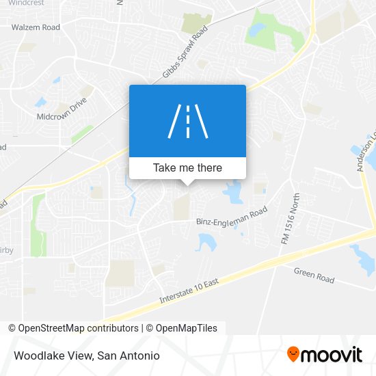 Mapa de Woodlake View