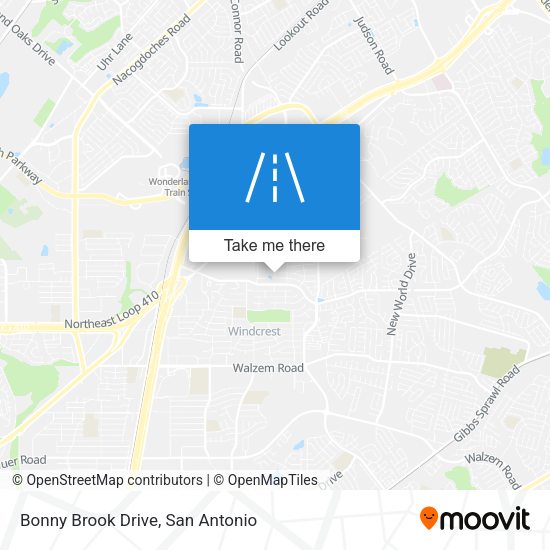 Bonny Brook Drive map