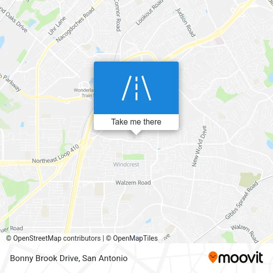 Bonny Brook Drive map