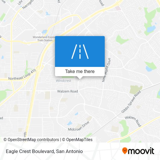 Eagle Crest Boulevard map