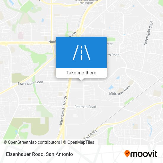 Mapa de Eisenhauer Road