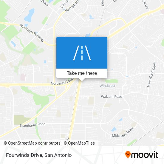Fourwinds Drive map