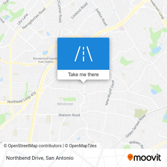 Mapa de Northbend Drive