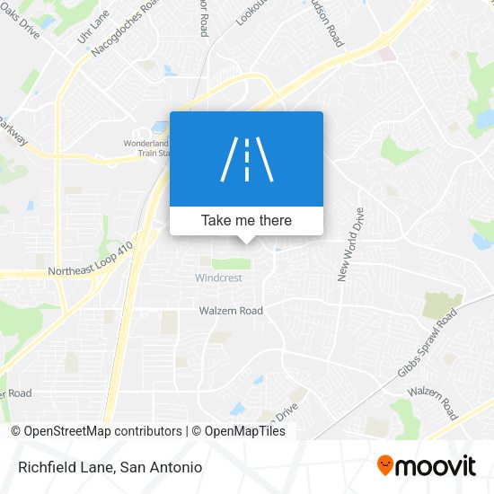 Mapa de Richfield Lane