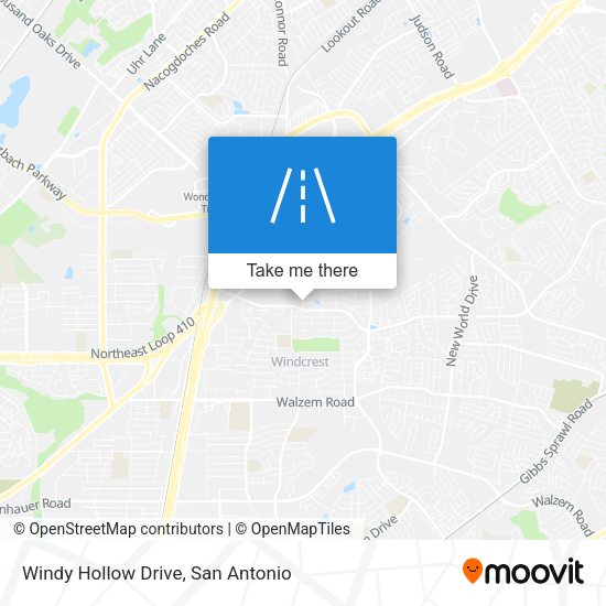 Windy Hollow Drive map