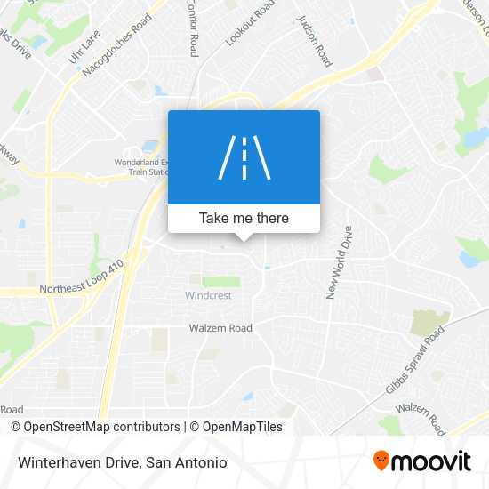 Mapa de Winterhaven Drive