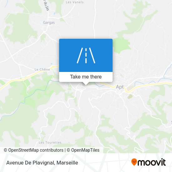 Avenue De Plavignal map