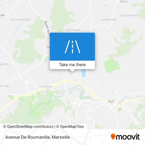Avenue De Roumanille map