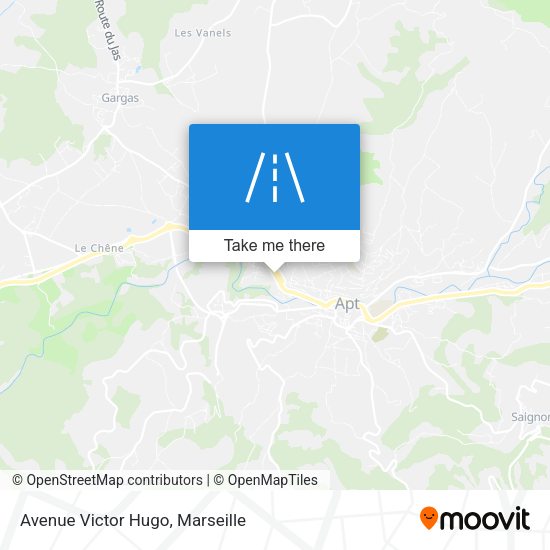Avenue Victor Hugo map