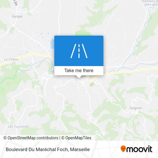 Boulevard Du Maréchal Foch map