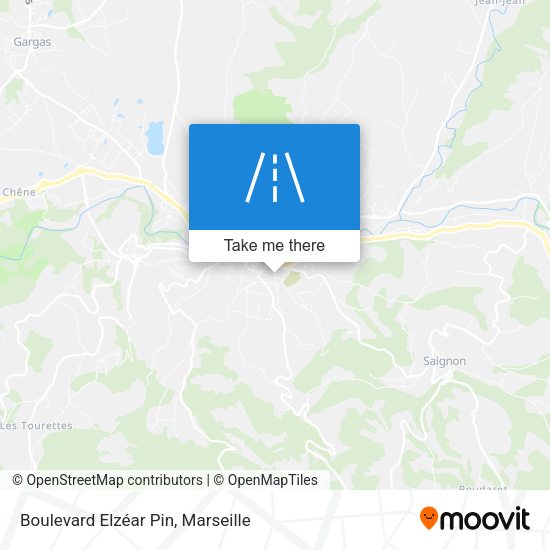 Boulevard Elzéar Pin map