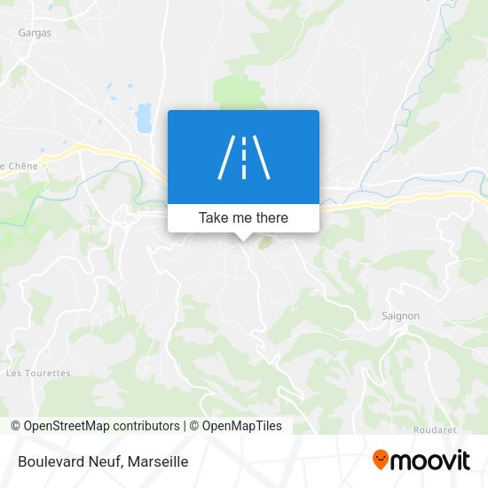 Boulevard Neuf map