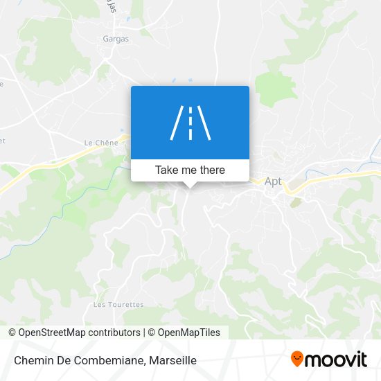 Chemin De Combemiane map