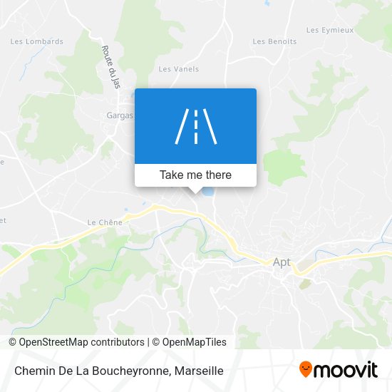 Chemin De La Boucheyronne map