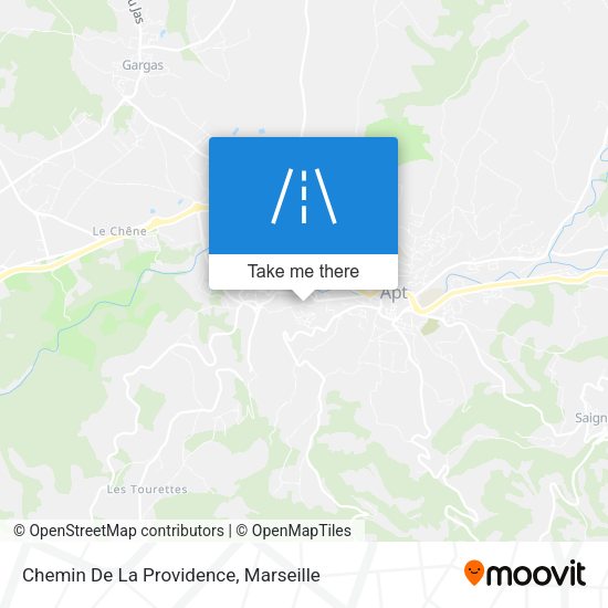 Chemin De La Providence map