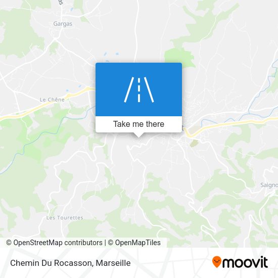 Chemin Du Rocasson map