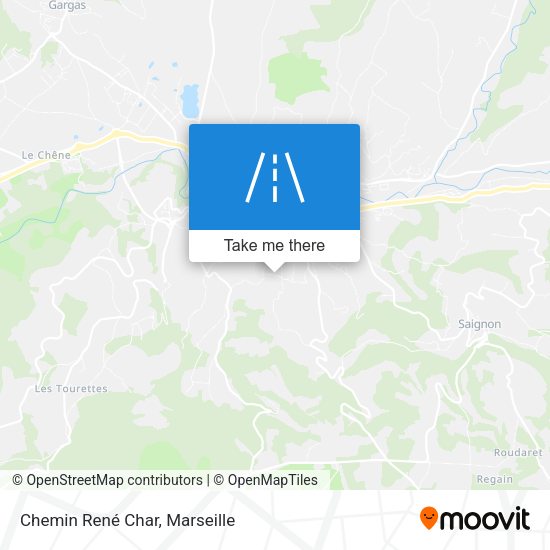 Chemin René Char map