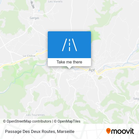 Passage Des Deux Routes map