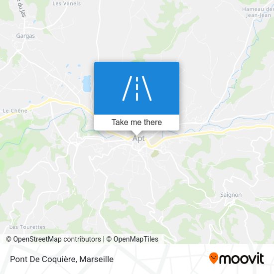 Pont De Coquière map