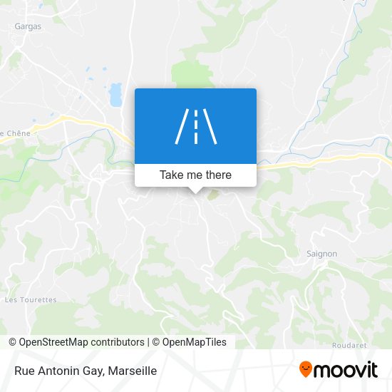 Rue Antonin Gay map
