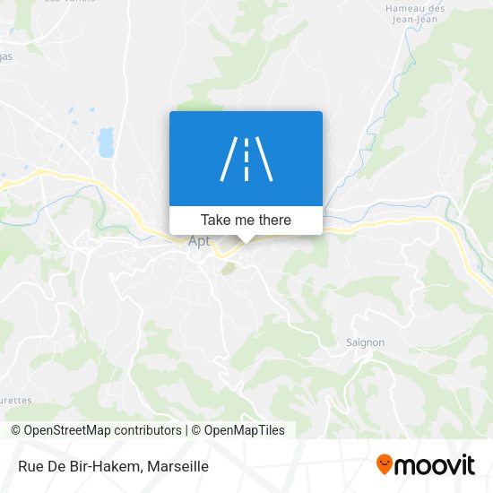 Rue De Bir-Hakem map