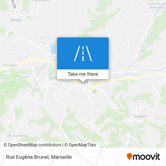Rue Eugène Brunel map