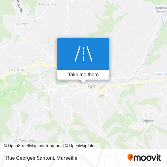 Rue Georges Santoni map