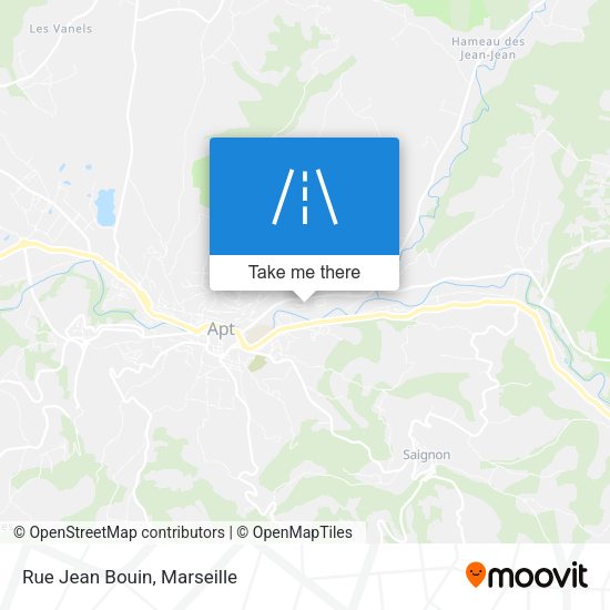 Rue Jean Bouin map