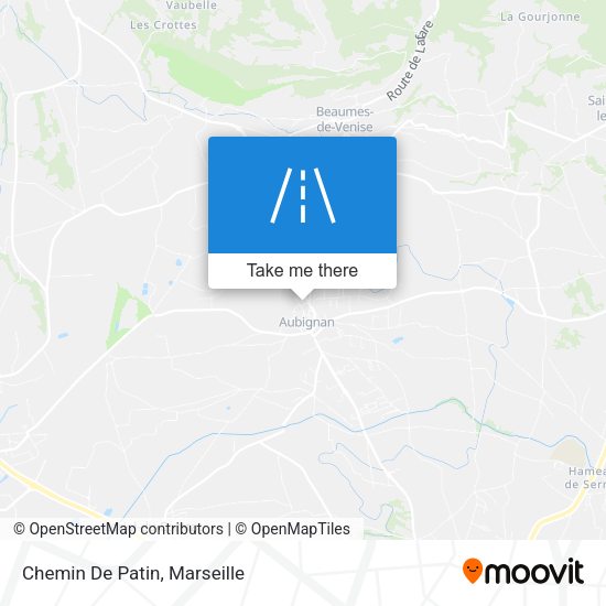 Chemin De Patin map
