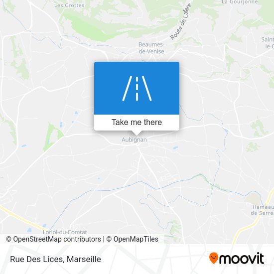 Rue Des Lices map