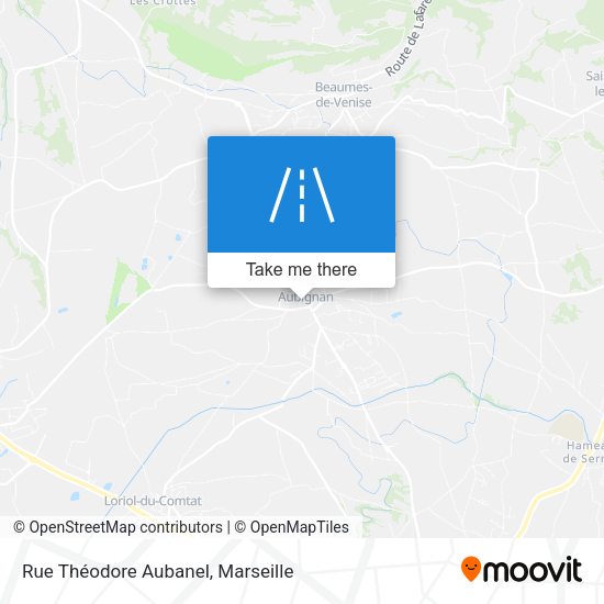 Rue Théodore Aubanel map