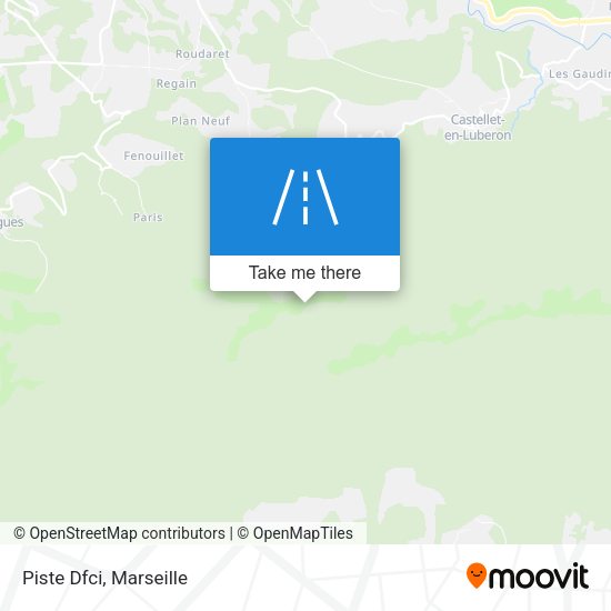 Piste Dfci map
