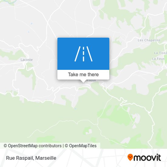 Rue Raspail map