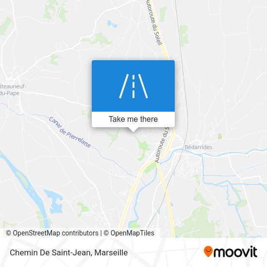 Chemin De Saint-Jean map