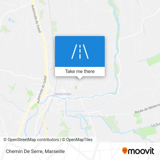 Chemin De Serre map