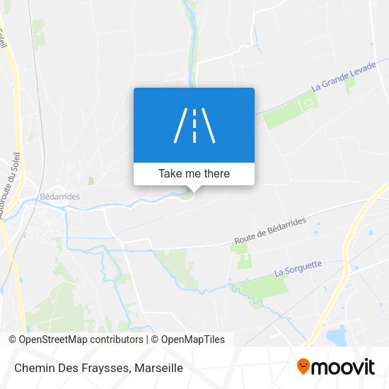 Chemin Des Fraysses map
