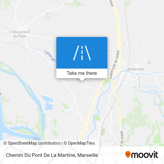 Chemin Du Pont De La Martine map