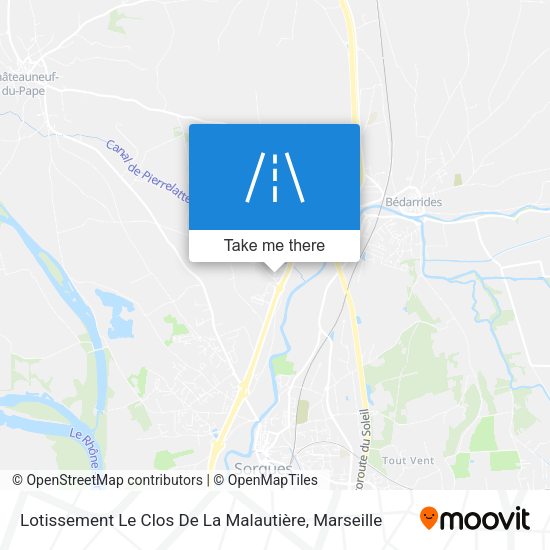Lotissement Le Clos De La Malautière map