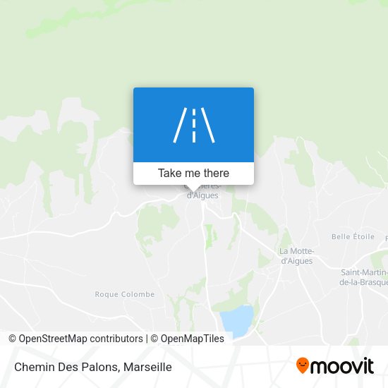 Chemin Des Palons map