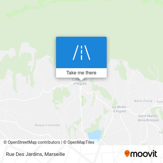 Rue Des Jardins map
