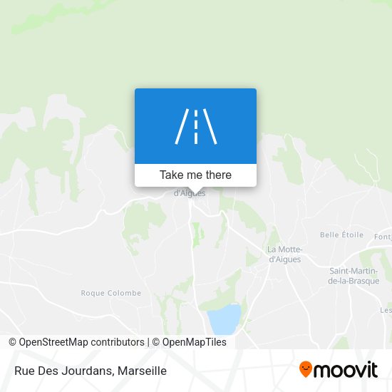 Rue Des Jourdans map