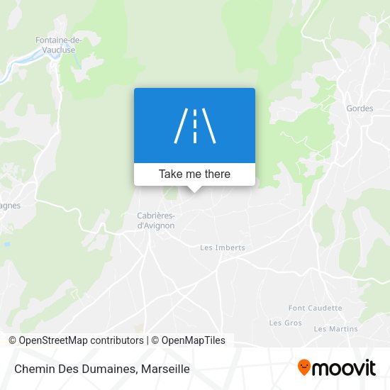 Chemin Des Dumaines map