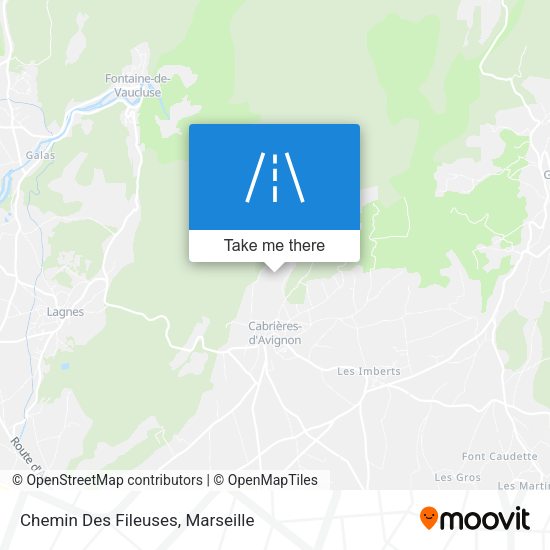 Chemin Des Fileuses map
