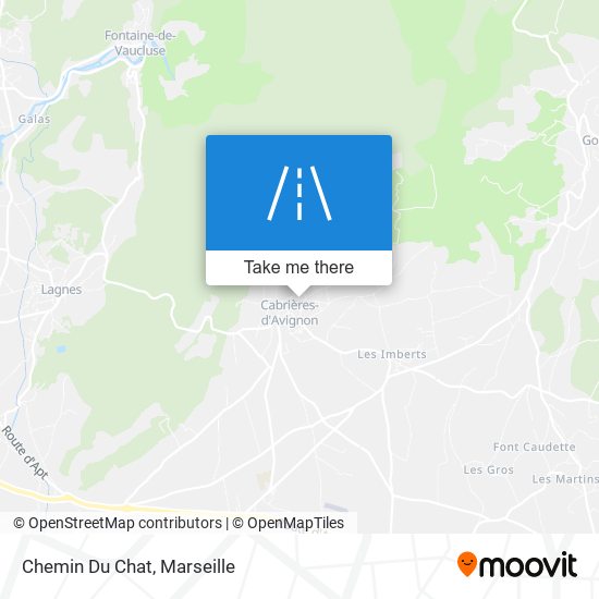 Chemin Du Chat map