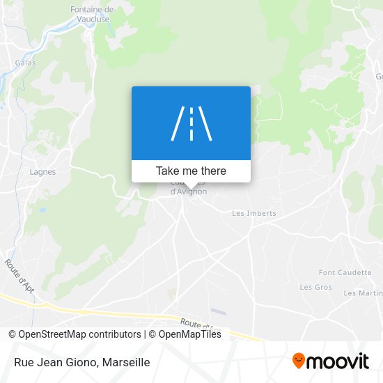 Rue Jean Giono map