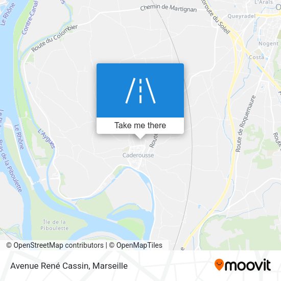 Avenue René Cassin map