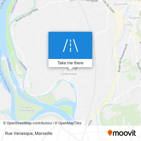 Rue Venasque map