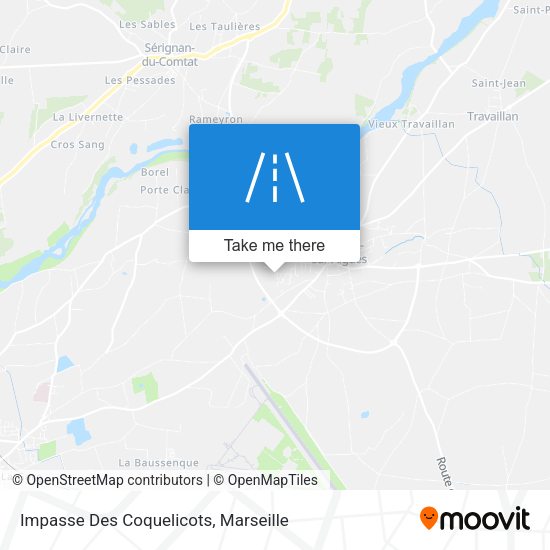 Impasse Des Coquelicots map