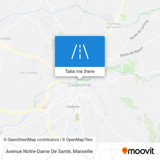 Avenue Notre-Dame De Santé map